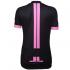 Dames wielershirt black/Pink collection