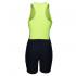 Roeipak navy/fluor yellow - Dames Roeikleding