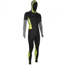 Schaatspak zwart met lime groen Collection