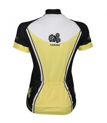 Dames wielershirt geel Collection
