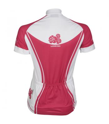 Dames wielershirt roze Collection